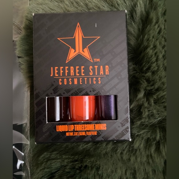 Mini Velour Liquid Lipstick Jeffree Star Halloween trio NIB - Picture 8 of 8